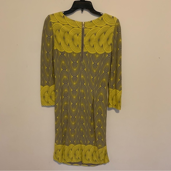 A Pea in the Pod Taylor Abstract Print Quarter Sleeve Maternity Dress Size Med - Picture 7 of 9